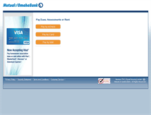 Tablet Screenshot of cabpayments.mutualofomahabank.com